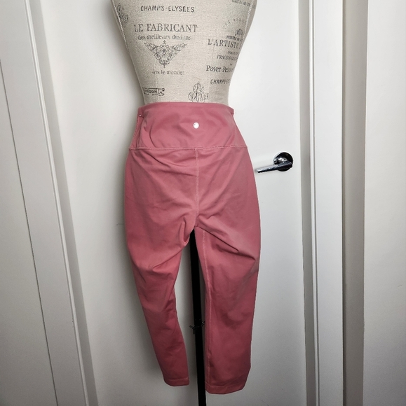 Yogalicious Matte Pink Leggings - Picture 2 of 7